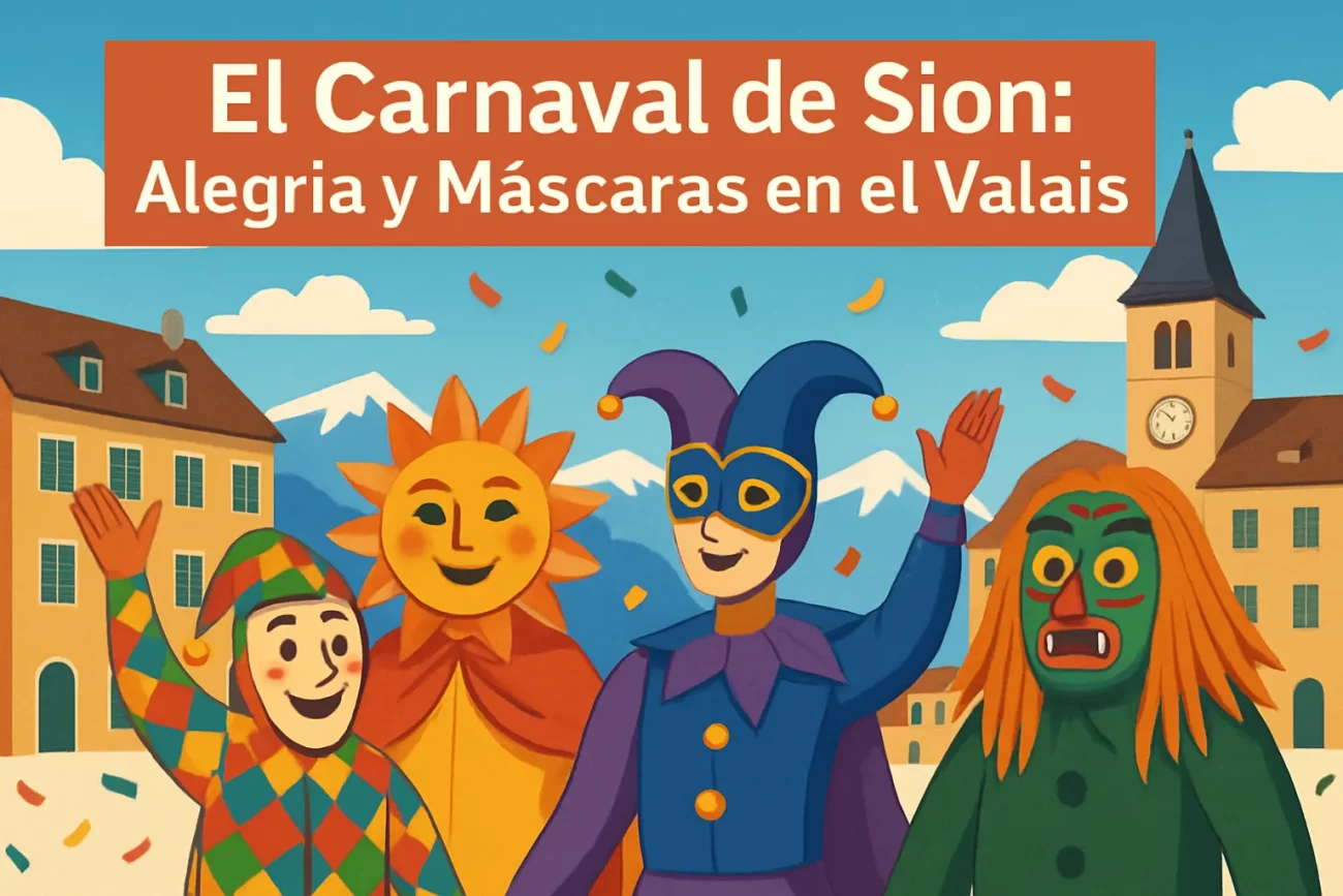 El-Carnaval-de-Sion-Alegria-y-Mascaras-en-el-Valais - Haznoticia.com El Carnaval de Sion: Alegría y Máscaras en el Valais