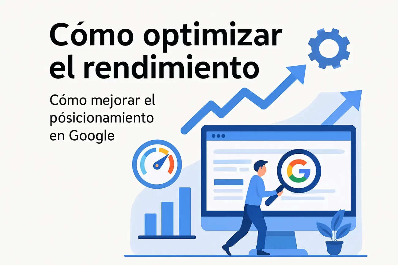 cómo optimizar el rendimiento en Cómo mejorar el posicionamiento en Google