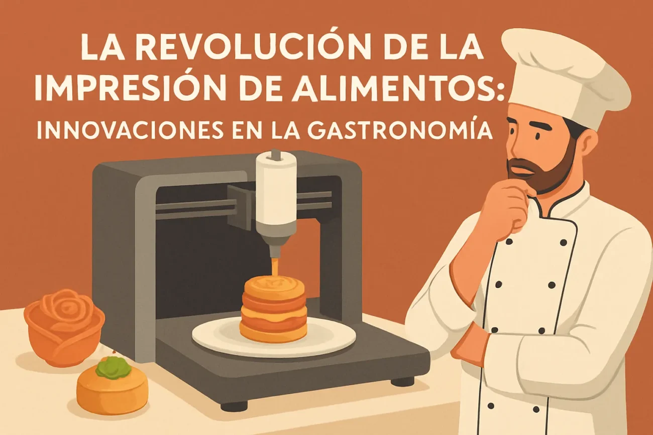 La Revolución de la Impresión de Alimentos: Innovaciones en la Gastronomía