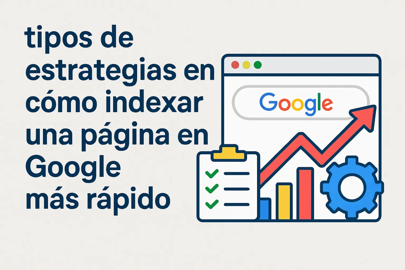 tipos de estrategias en Cómo indexar una página en Google más rápido