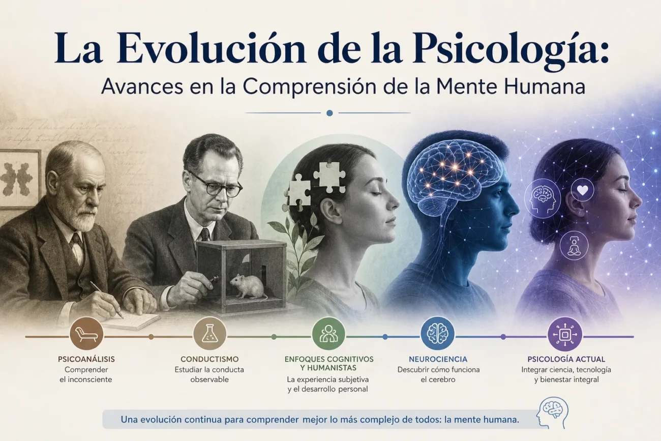 La-Evolucion-de-la-Psicologia-Avances-en-la-Comprension-de-la-Mente-Humana - Haznoticia.com La Evolución de la Psicología: Avances en la Comprensión de la Mente Humana