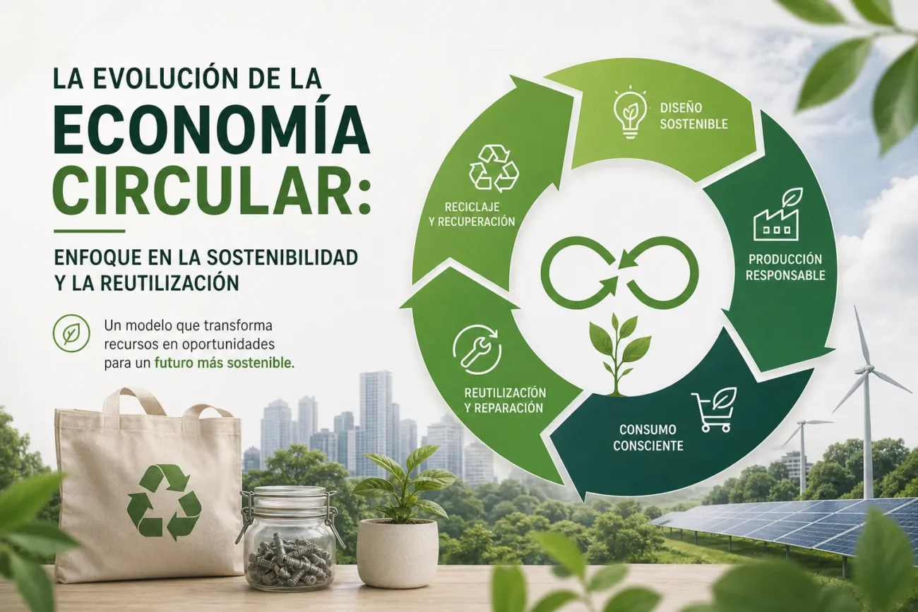 La Evolución de la Economía Circular: Enfoque en la Sostenibilidad y la Reutilización